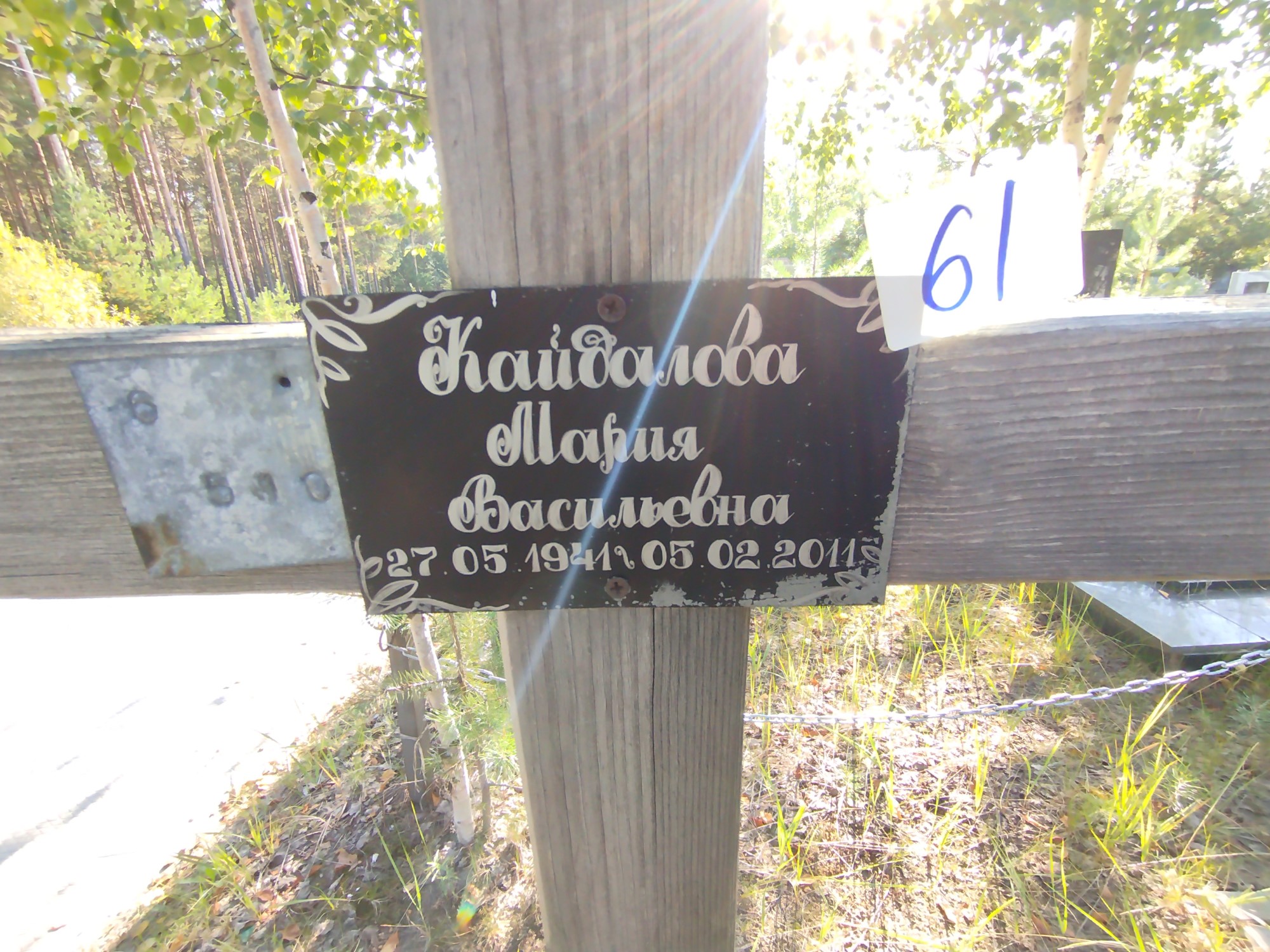 Кайдалова Мария Васильевна