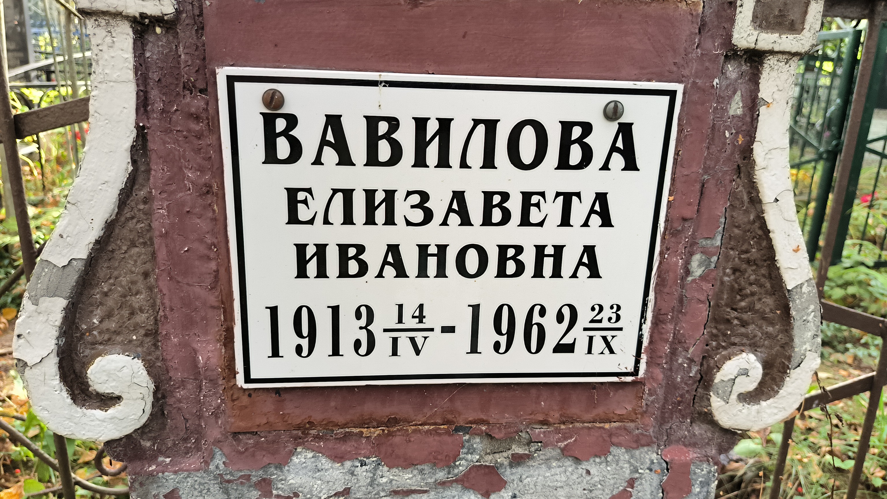 Вавилова Елизавета Ивановна