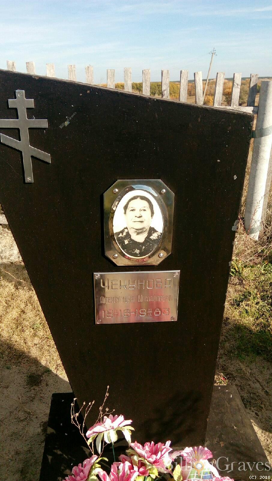 Чекунова Александра Михайловна
