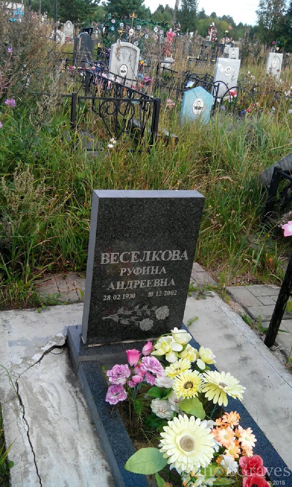 Веселкова Руфина Андреевна