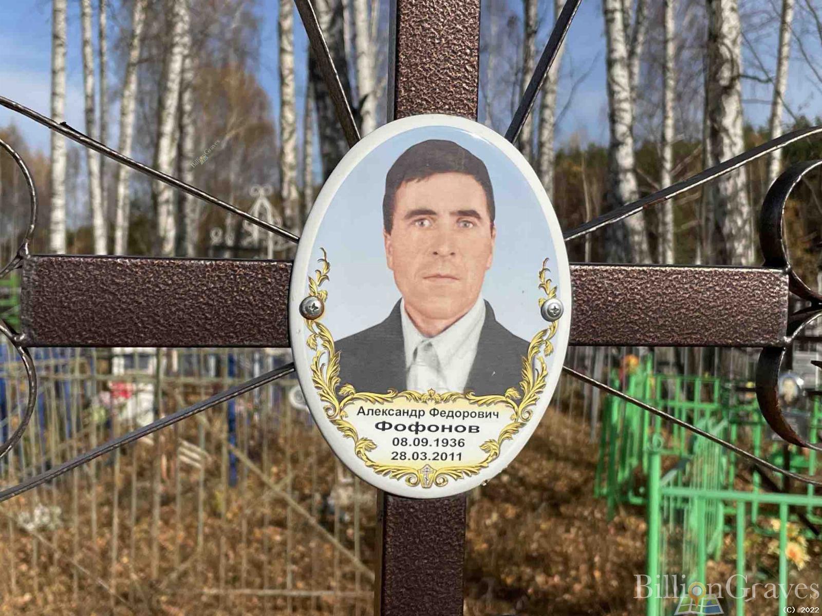 Фофонов Александр Федорович