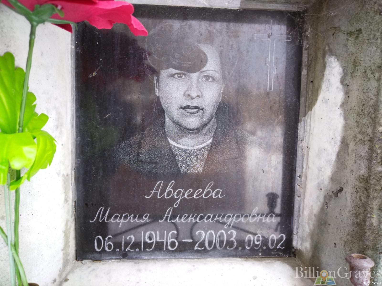 Авдеева Мария Александровна