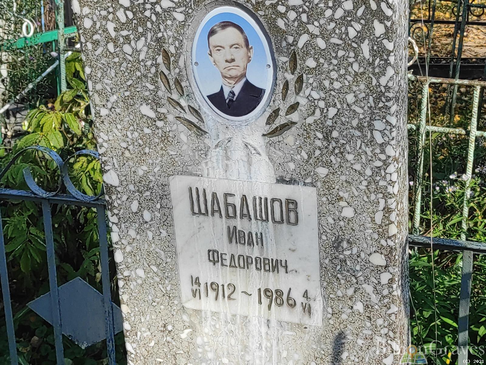 Шабашов Иван Федорович