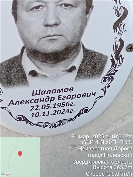 Шаламов Александр Егорович