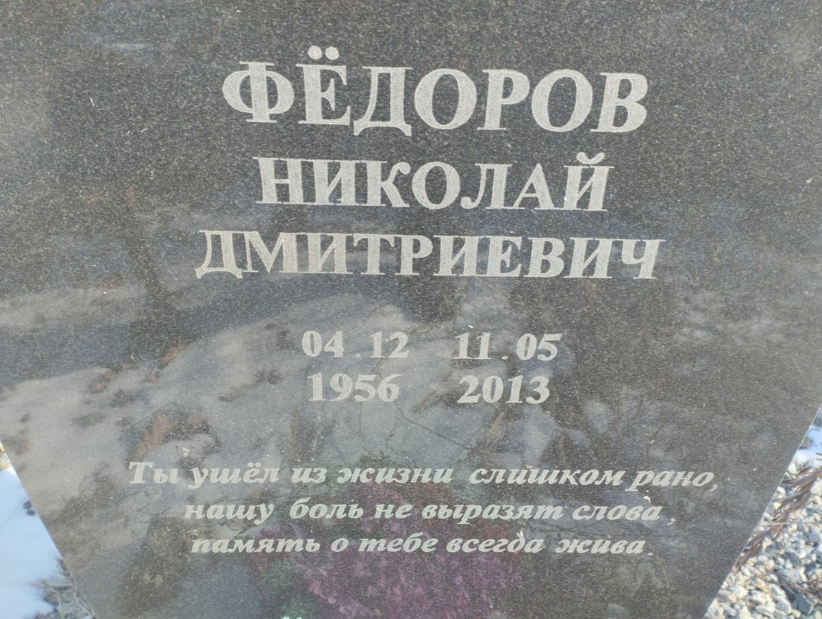 Федоров Николай Дмитриевич