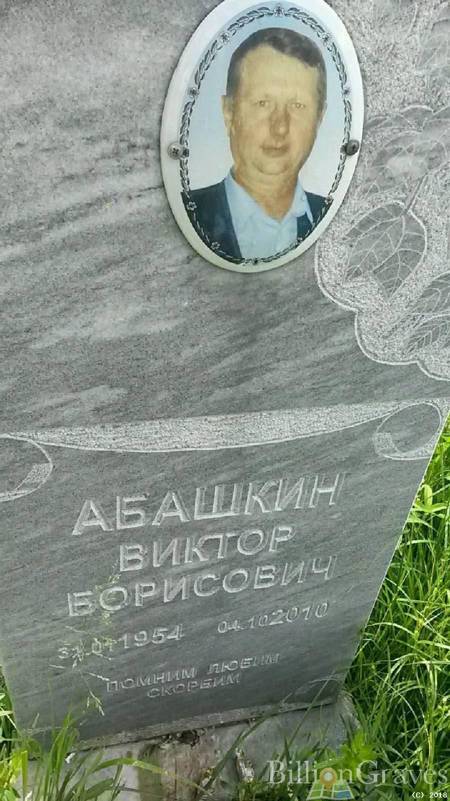Абашкин Виктор Борисович