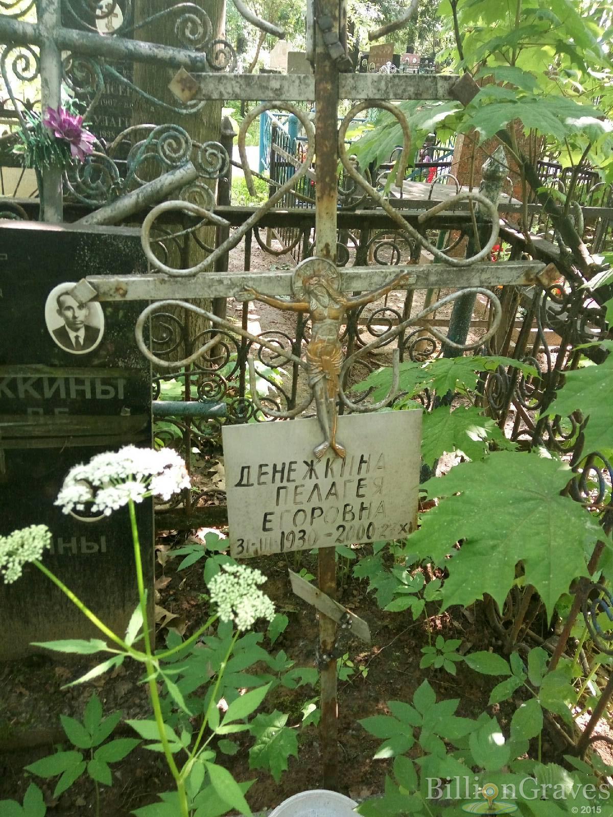 Денежкина Пелагея Егоровна
