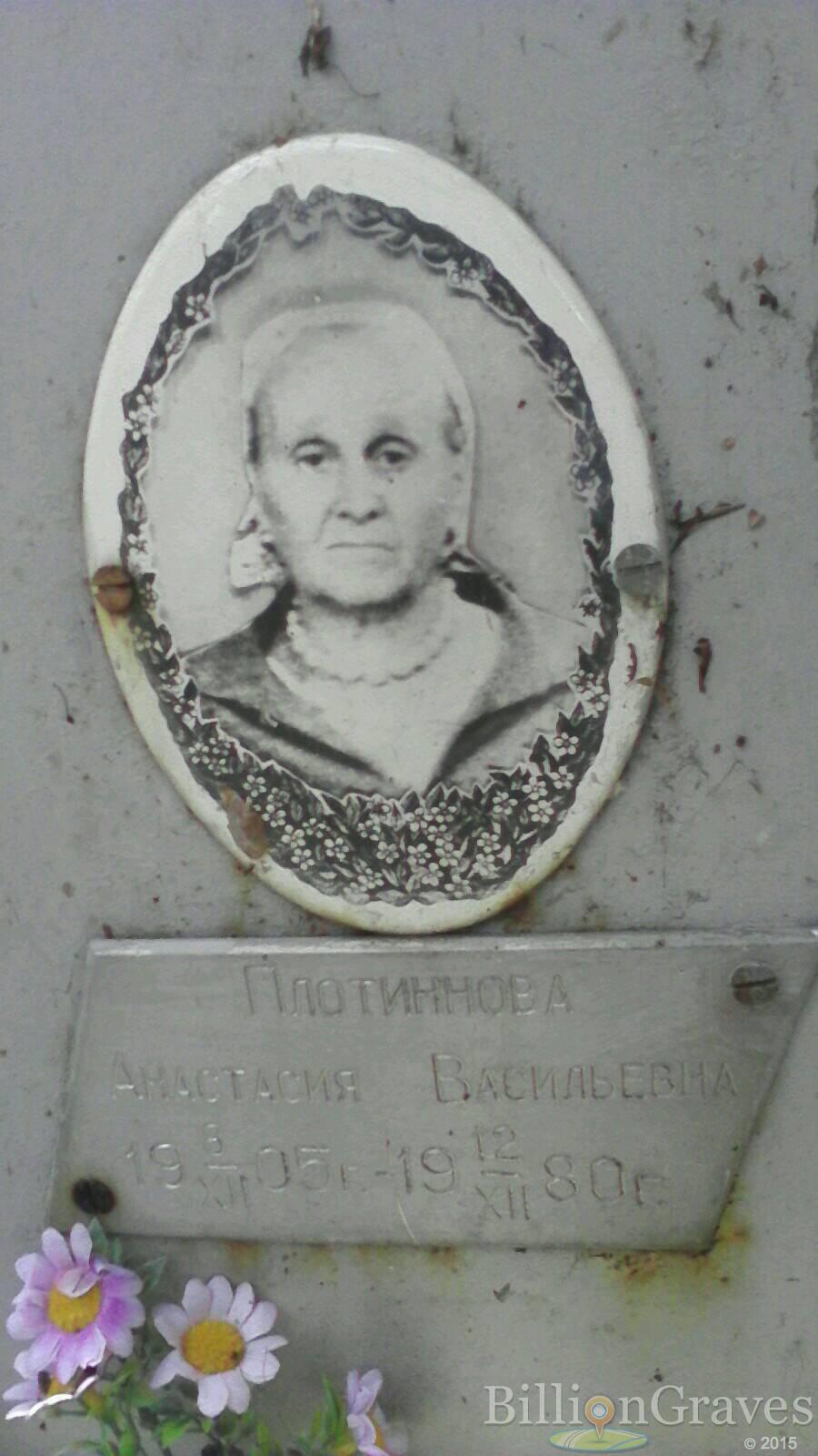 Плотиннова Анастасия Васильевна