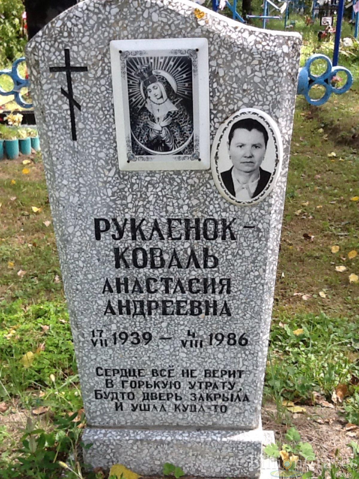 Рукленок-Коваль Анастасия Андреевна