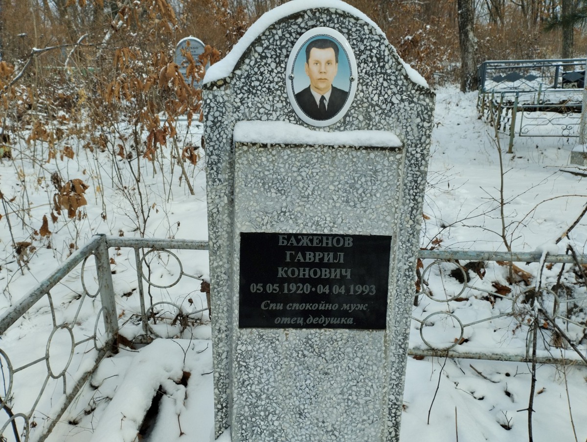 Баженов Гаврил Конович