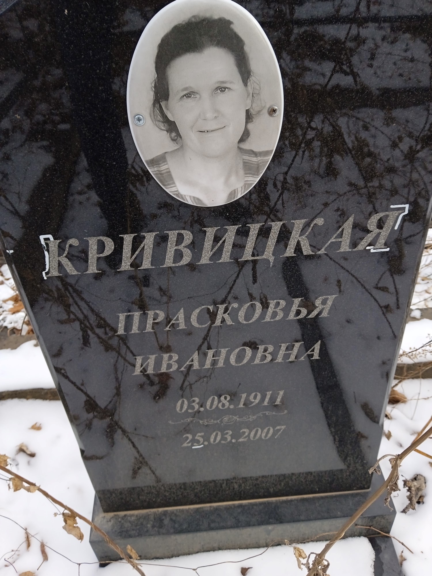 Кривицкая Прасковья Ивановна