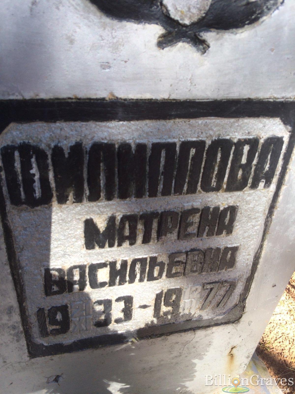 филиппова матрена васильевна