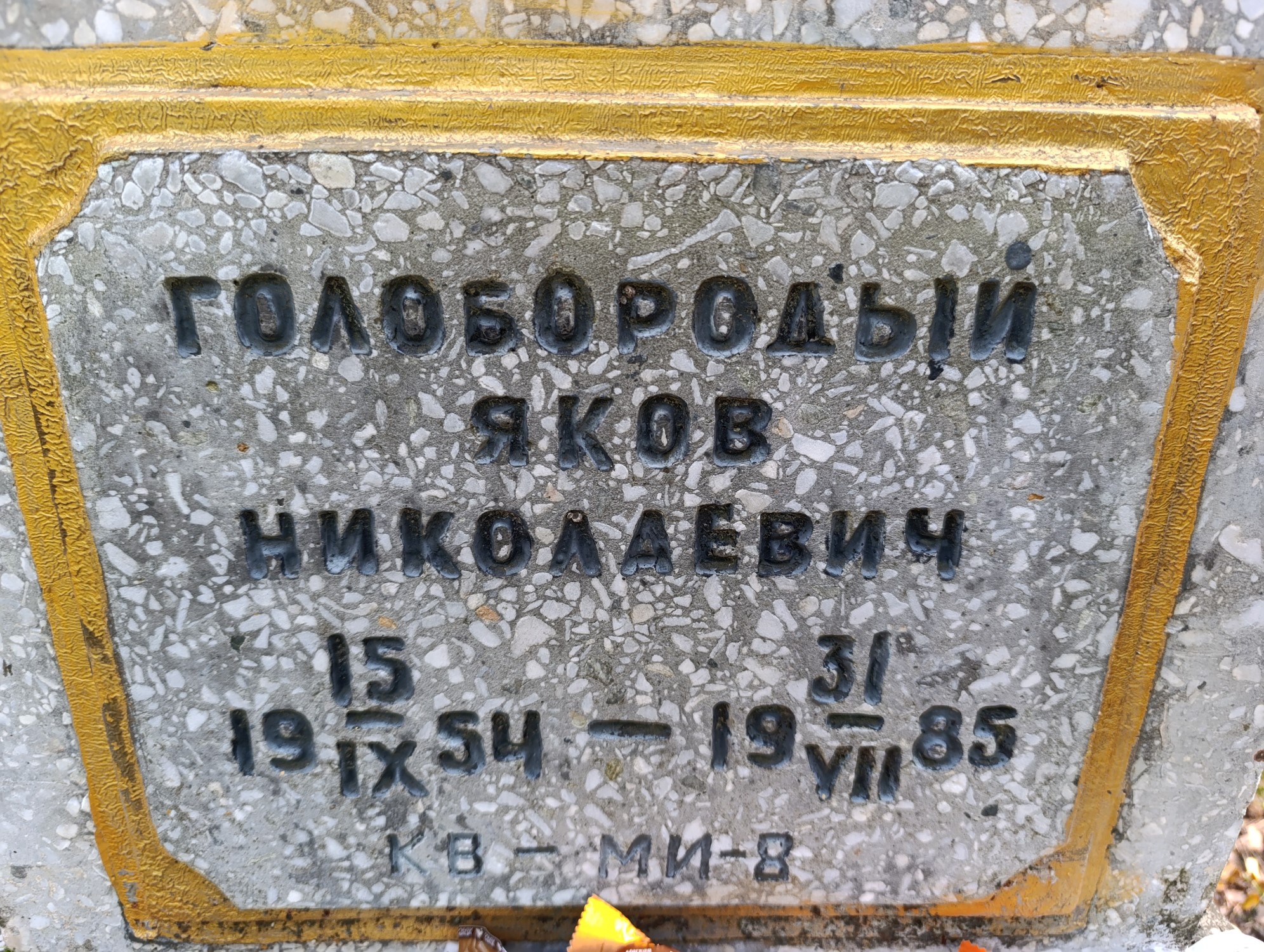Голобородый Яков Николаевич