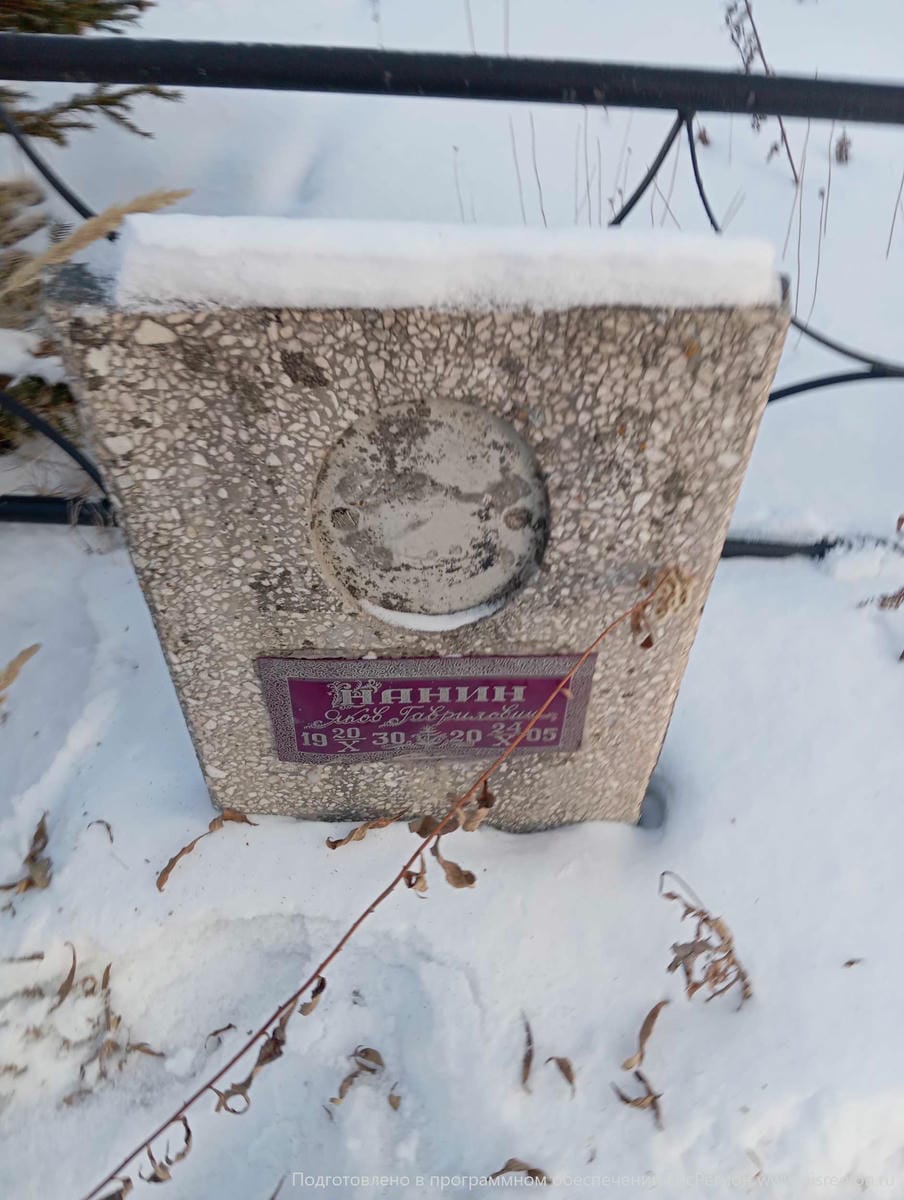 Нанин Яков Гаврилович