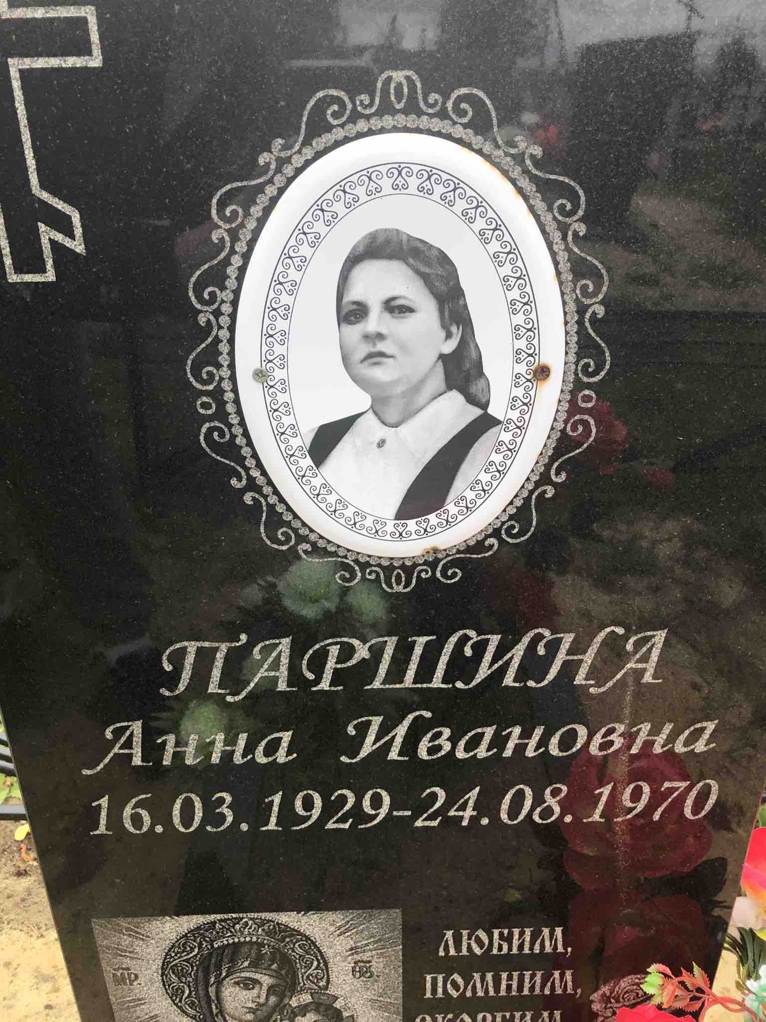 Паршина Анна Ивановна
