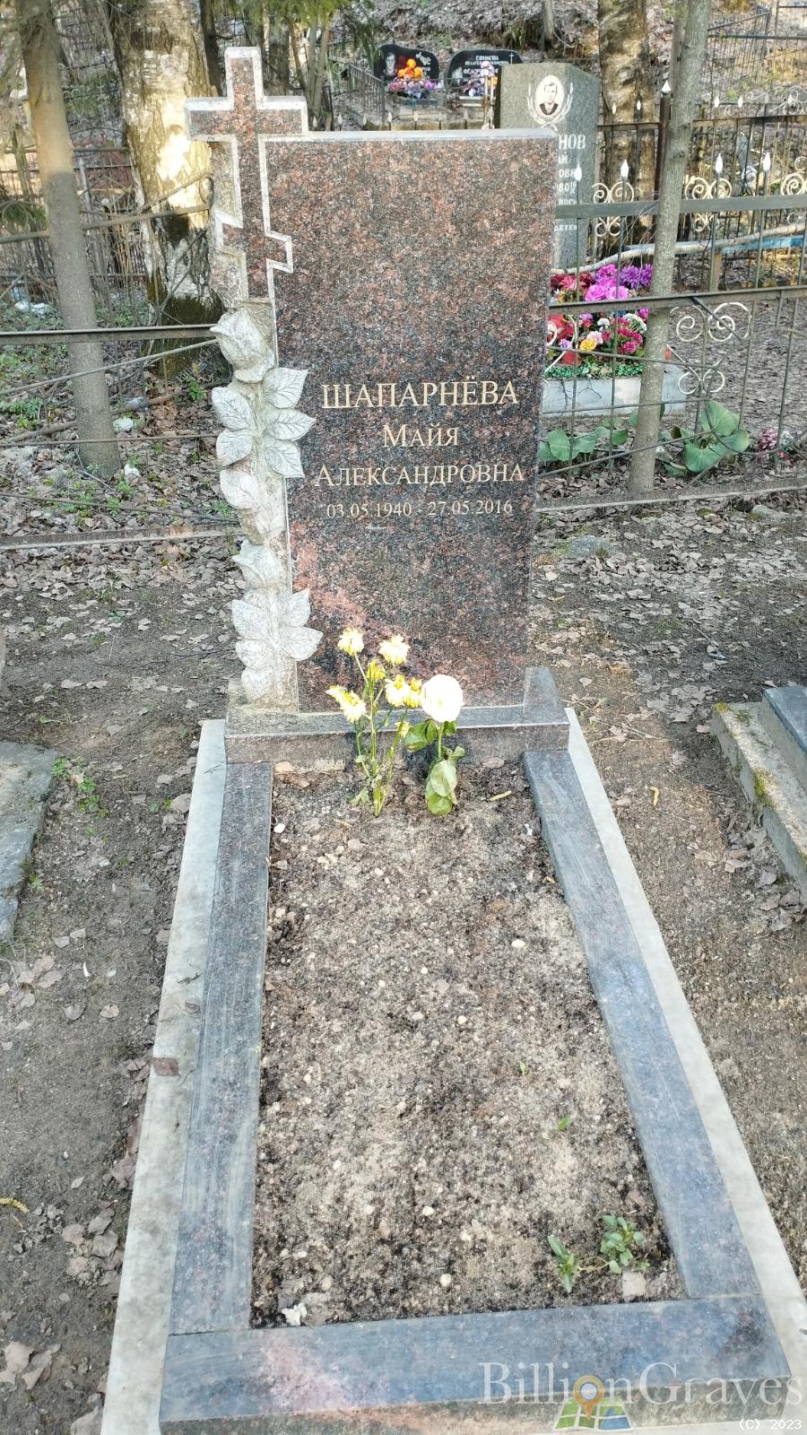 Шапарнёва Майя Александровна