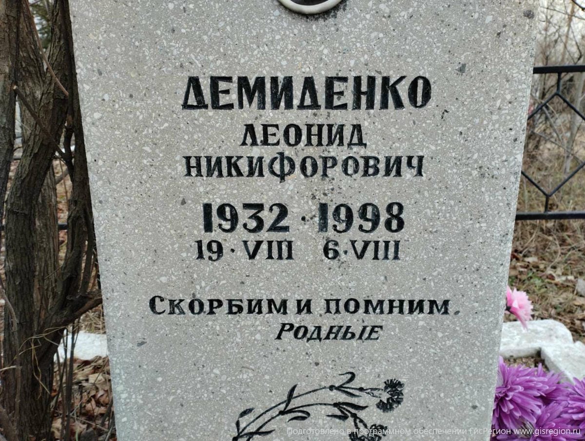 Демиденко Леонид Никифорович