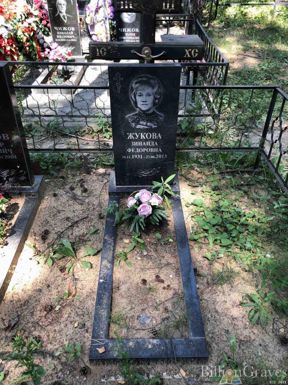 Жукова Зинаида Федоровна