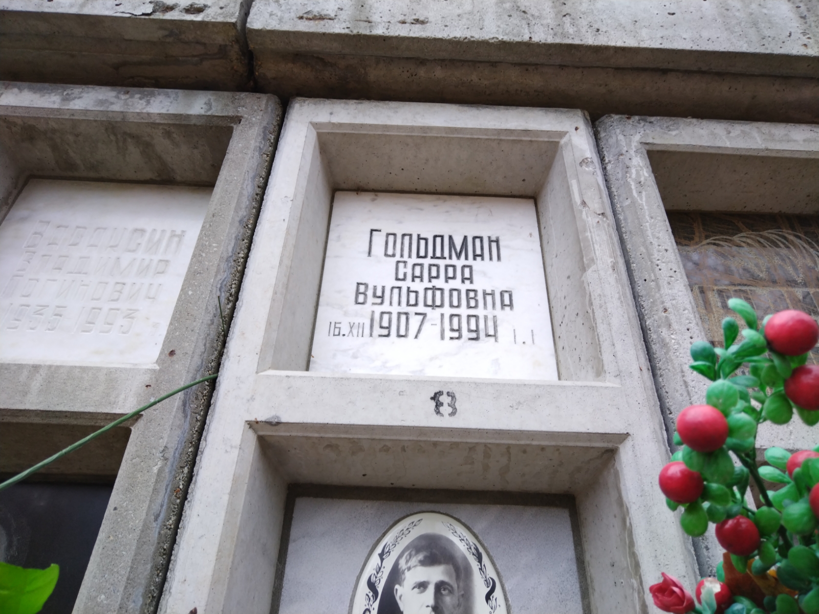 Гольдман Сарра Вульфовна