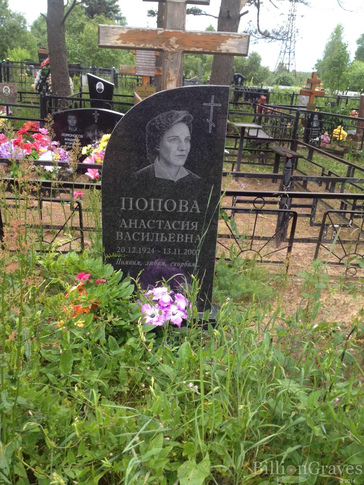 Попова Анастасия Васильевна