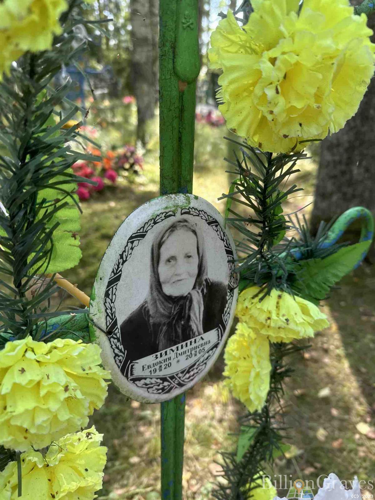 Зимина Евдокия Дмитриевна