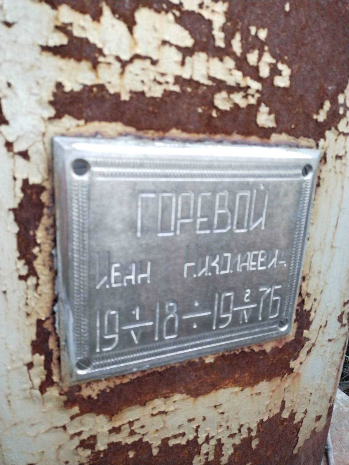 Горевой Иван Николаевич