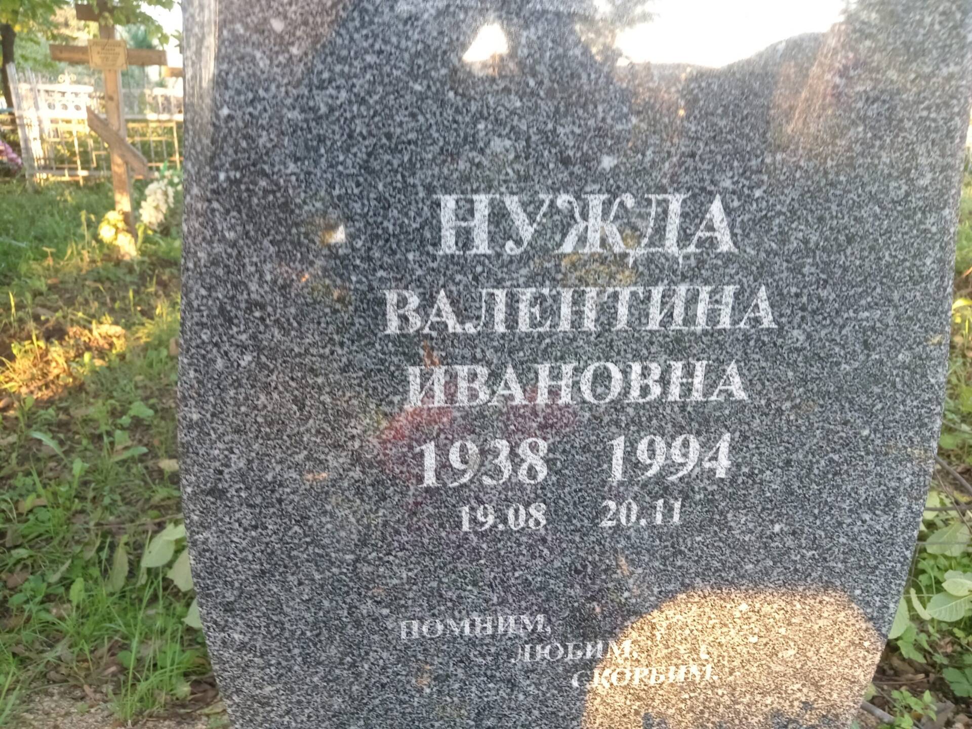 Нужда Валентина Ивановна