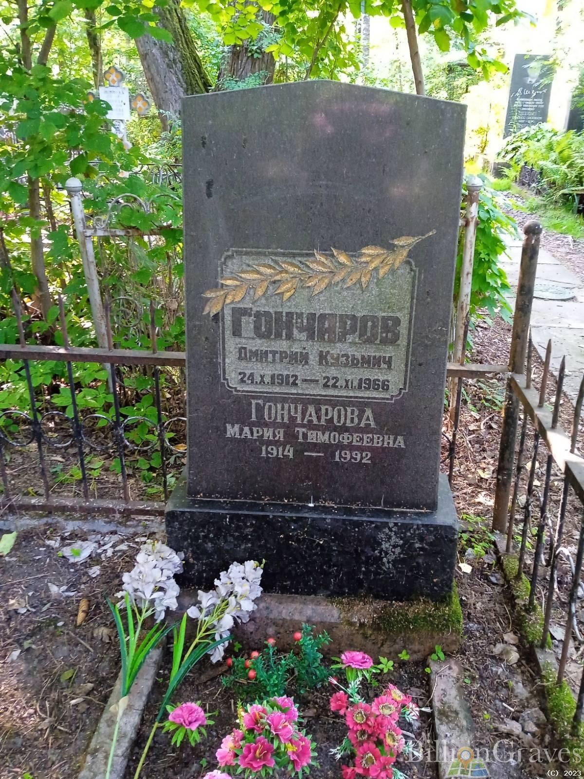 Гончаров Дмитрий Кузьмич