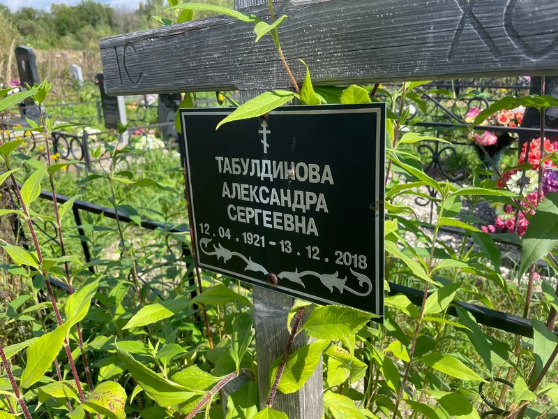 Табулдинова Александра Сергеевна