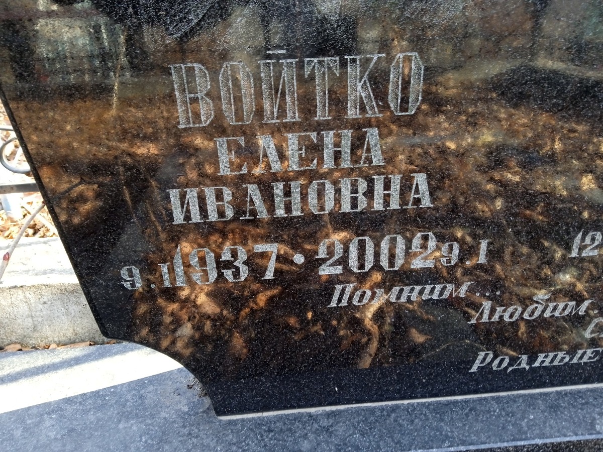 Войтко Елена Ивановна