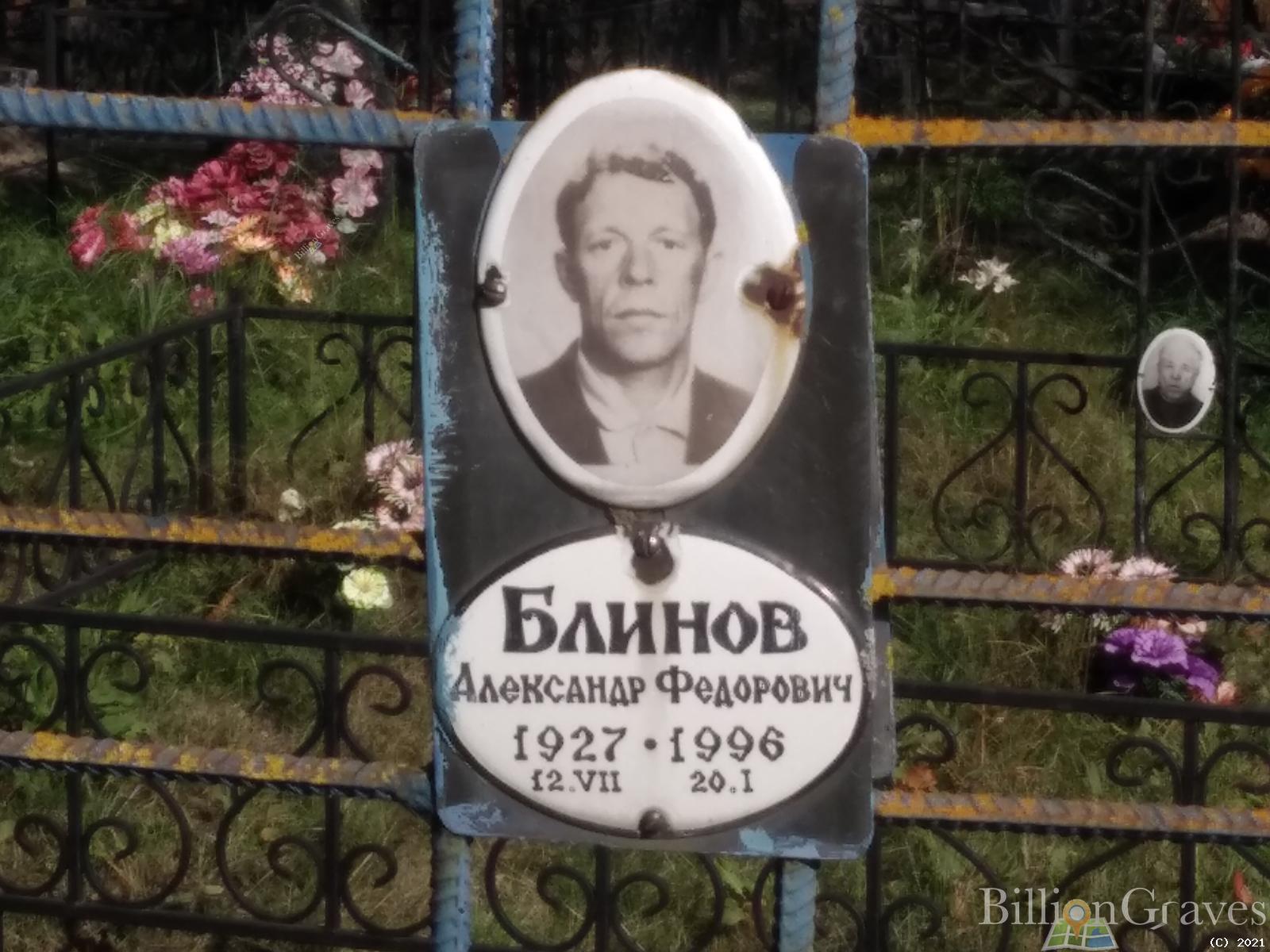 Блинов Александр Федорович