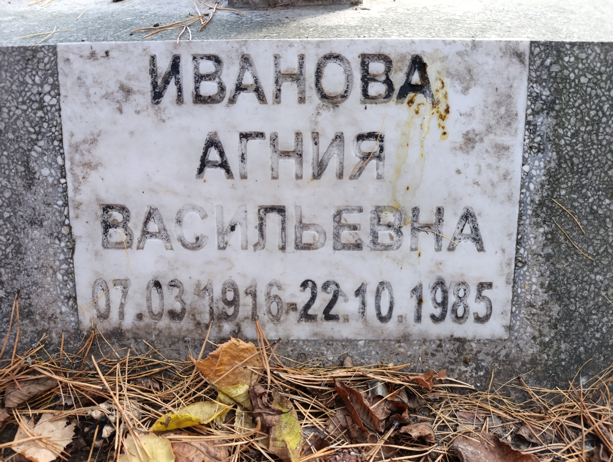 Иванова Агния Васильевна
