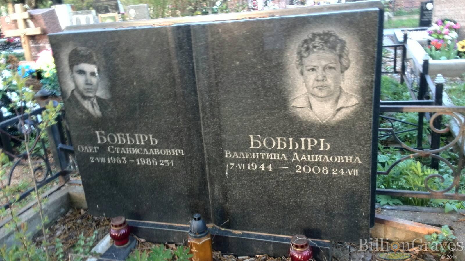 Бобырь Валентина Даниловна