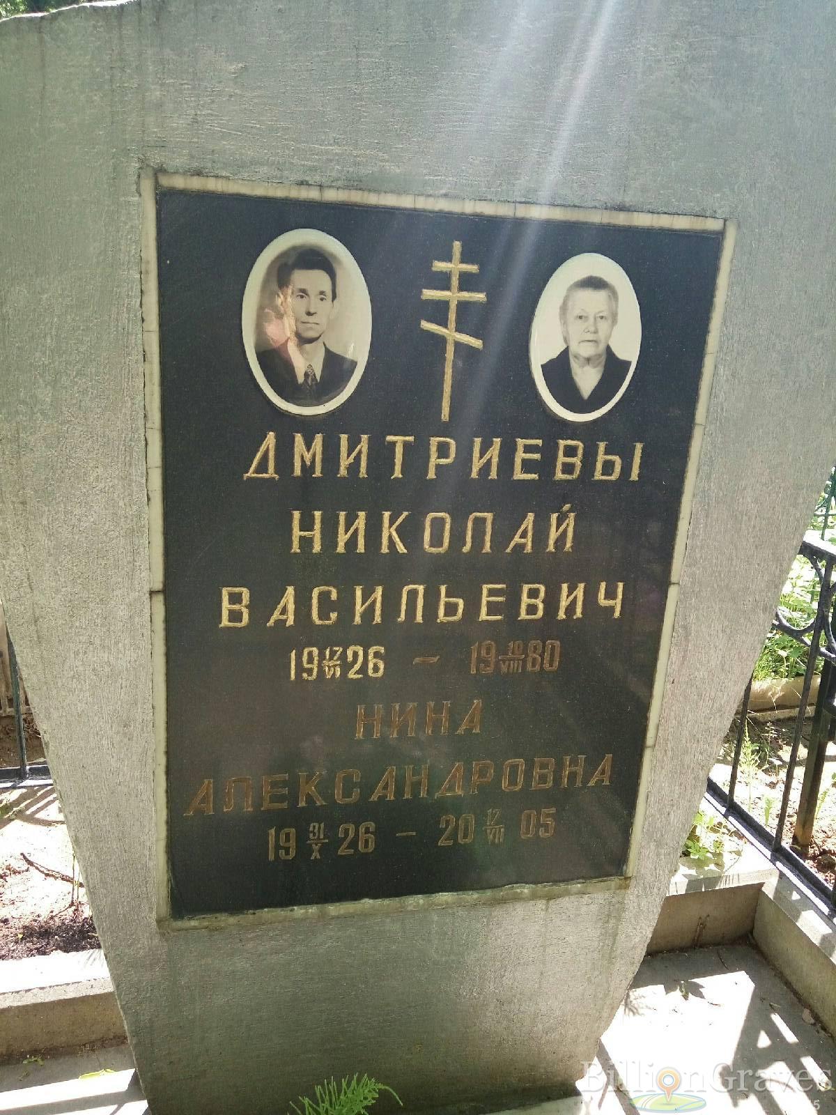 Дмитриев Николай Васильевич