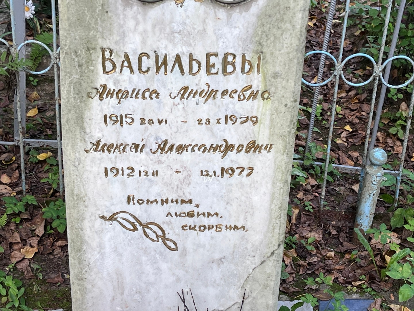 Анфиса Васильева Андреевна