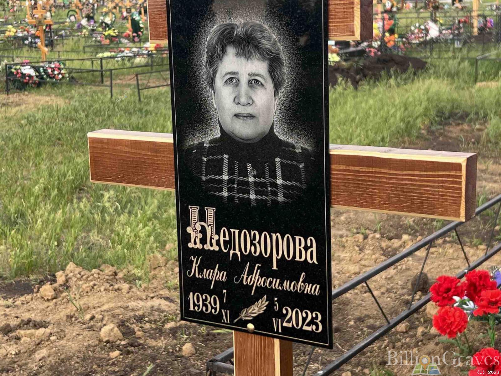 Недозорова Клаоа Абросимовна