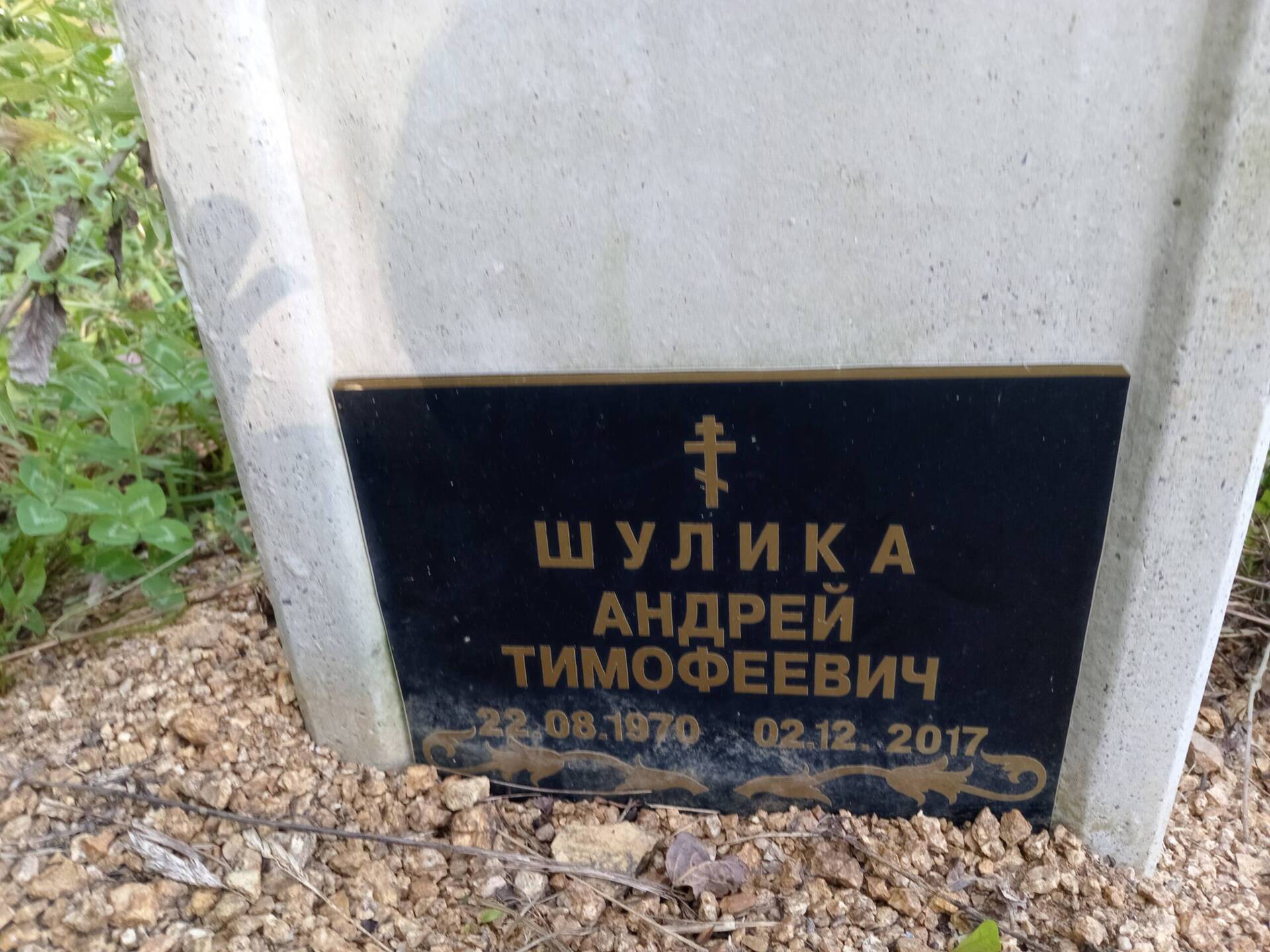 Шулика Андрей Тимофеевич