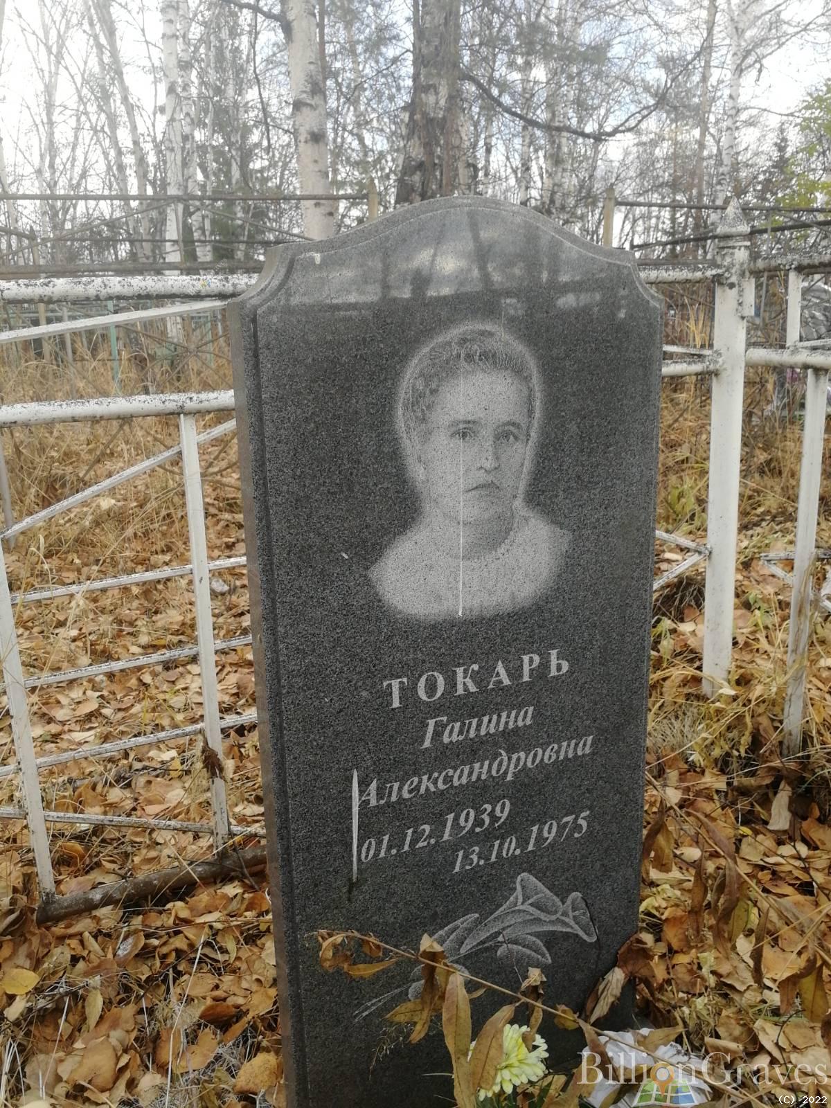 Токарь Галина Александровна