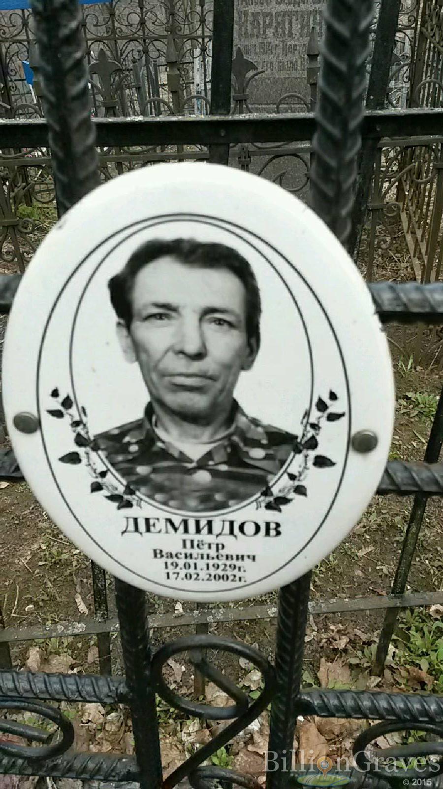 Демидов Пётр Васильевич