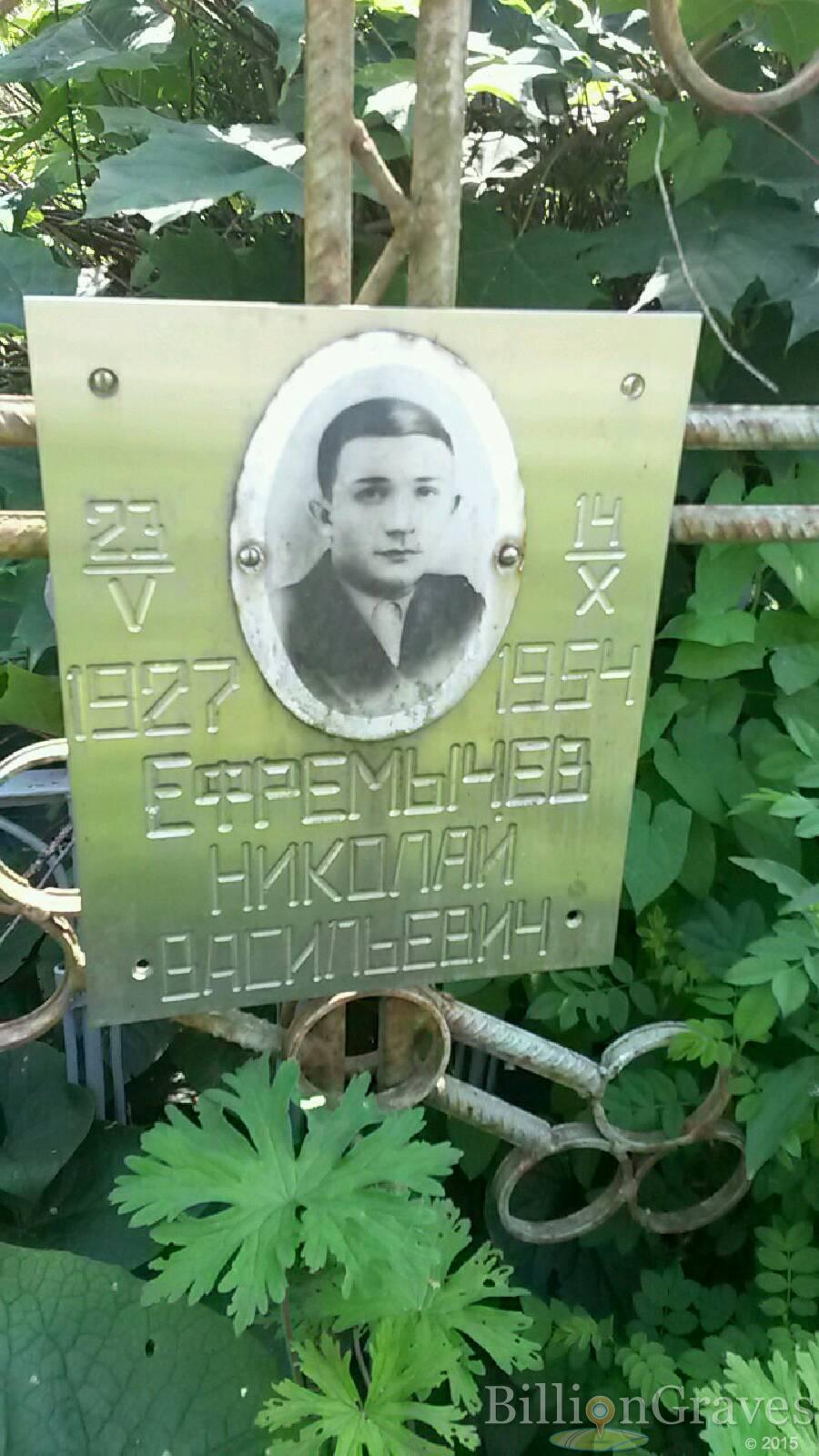 Ефремычев Николай Васильевич
