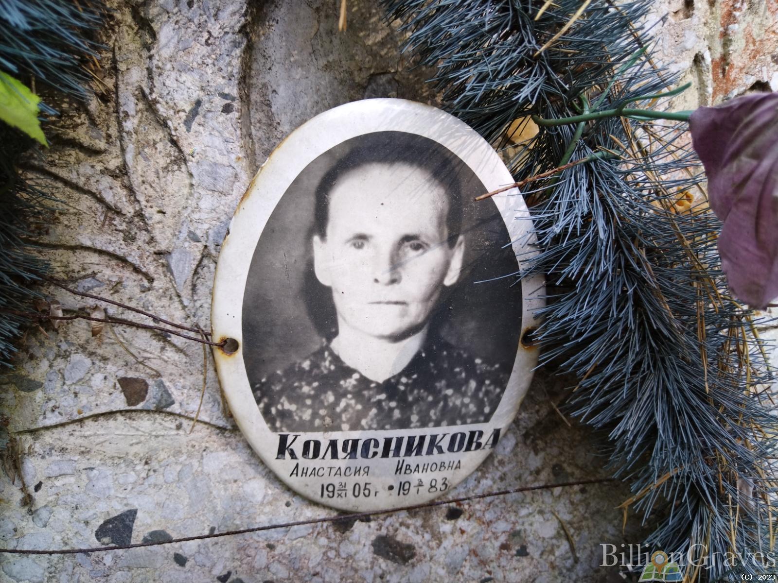 Колясникова Анастасия Ивановна
