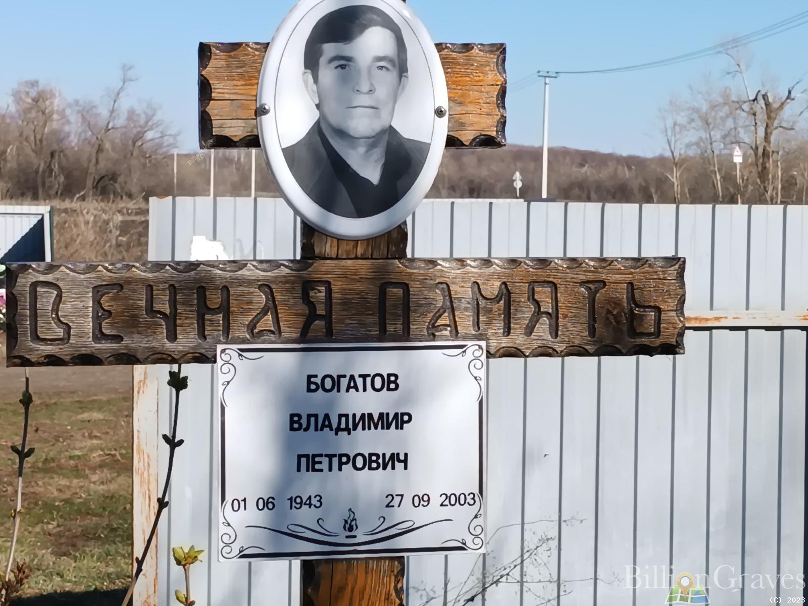 Богатов Владимир Петрович