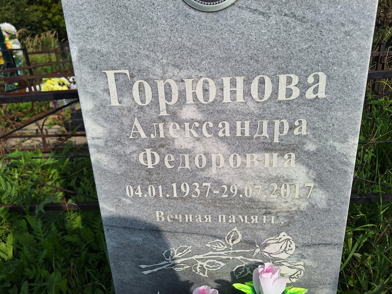 Горюнова Александра Федоровна