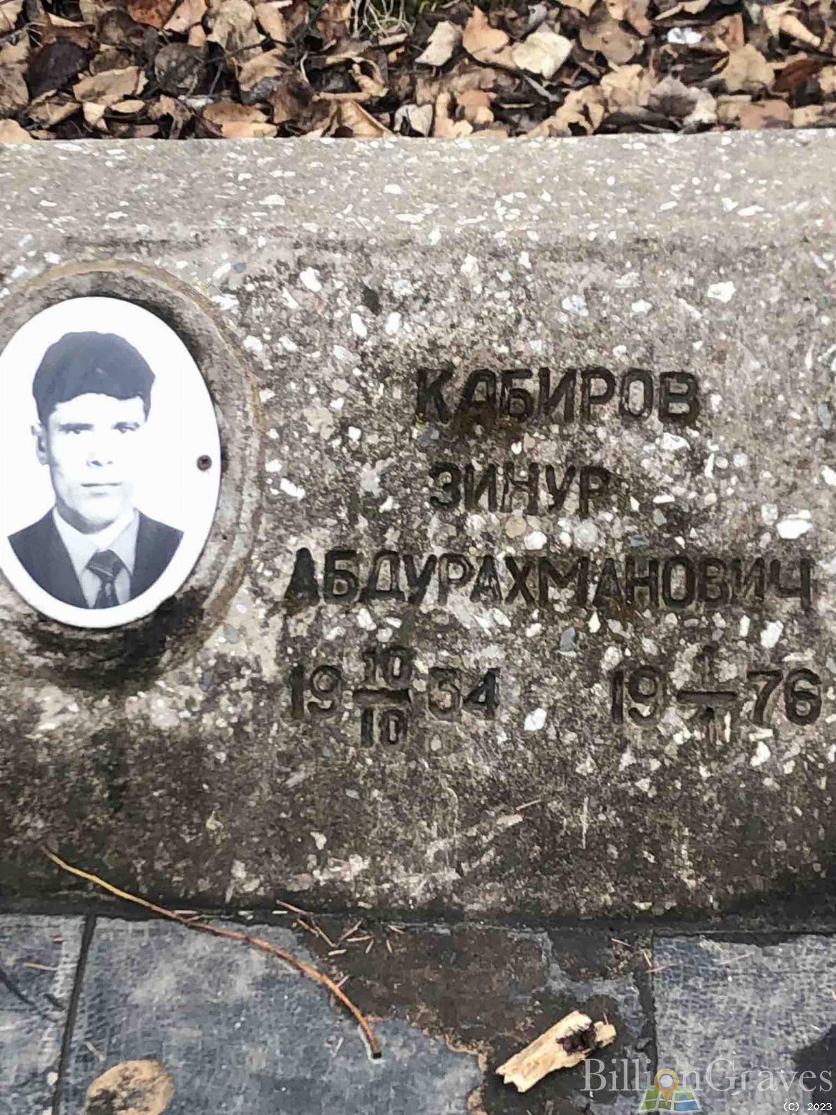 Кабиров Зинур Абдурахманович