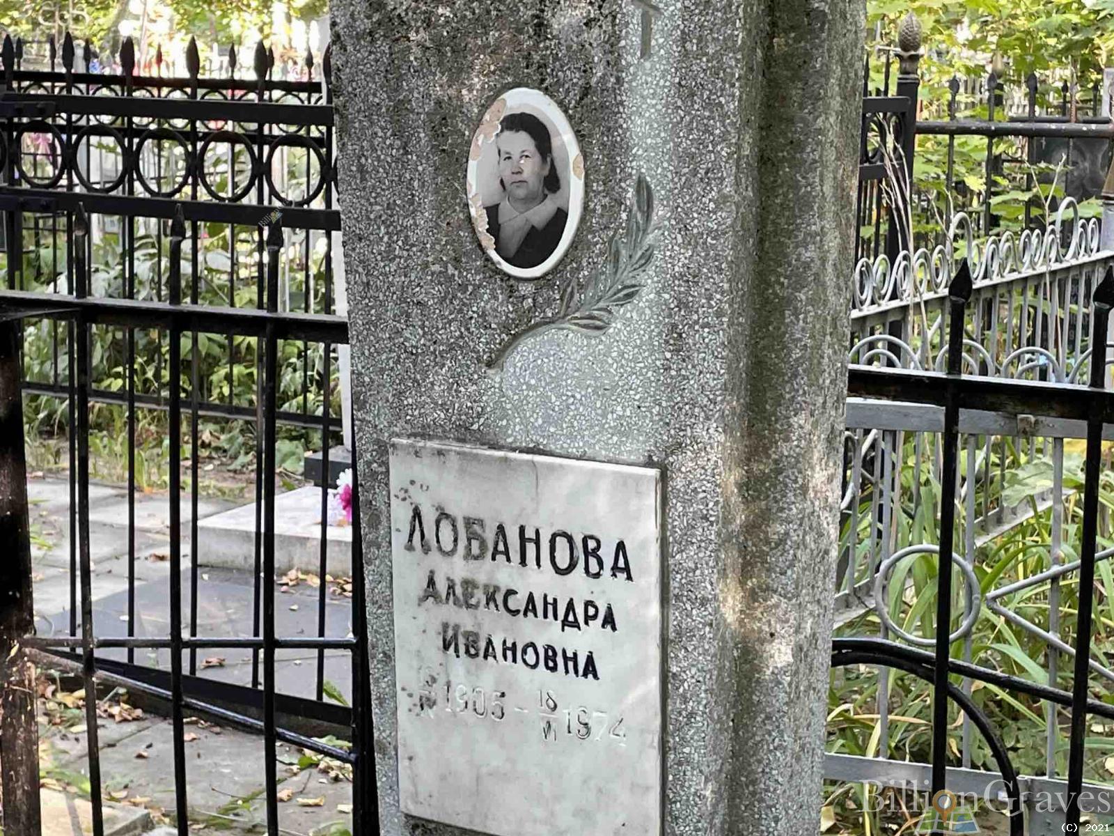 Лобанова Александра Ивановна
