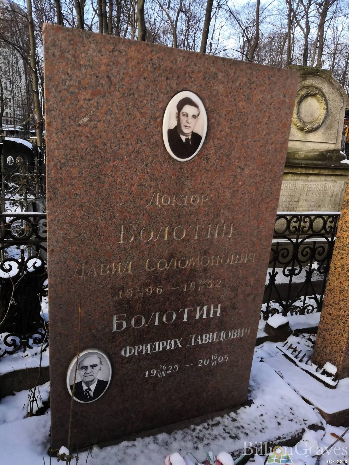 Болотин Фридрих Давидович