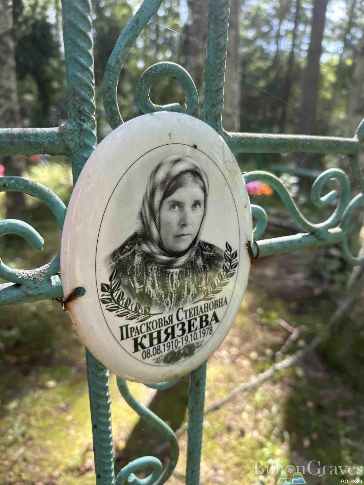 Князева Прасковья Степановна