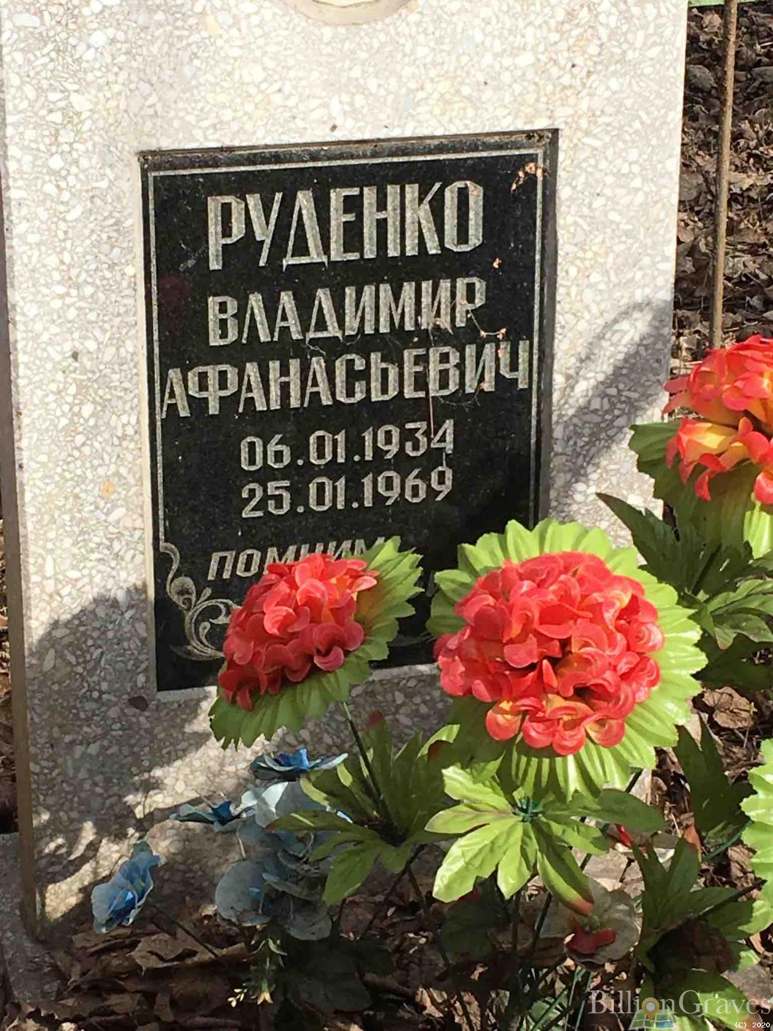 Руденко Владимир Афанасьевич