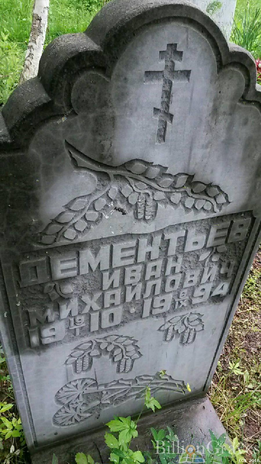 Дементьев Иван Михайлович