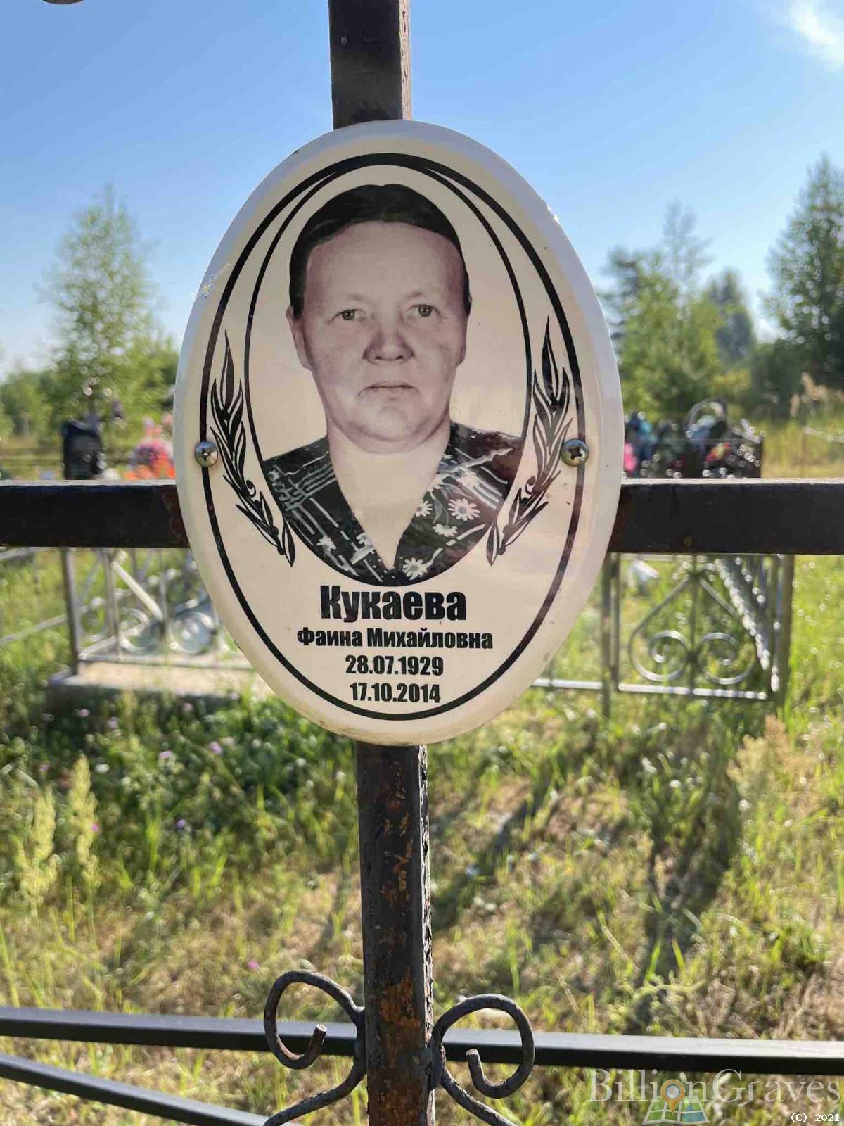 Кукаева Фаина Михайловна